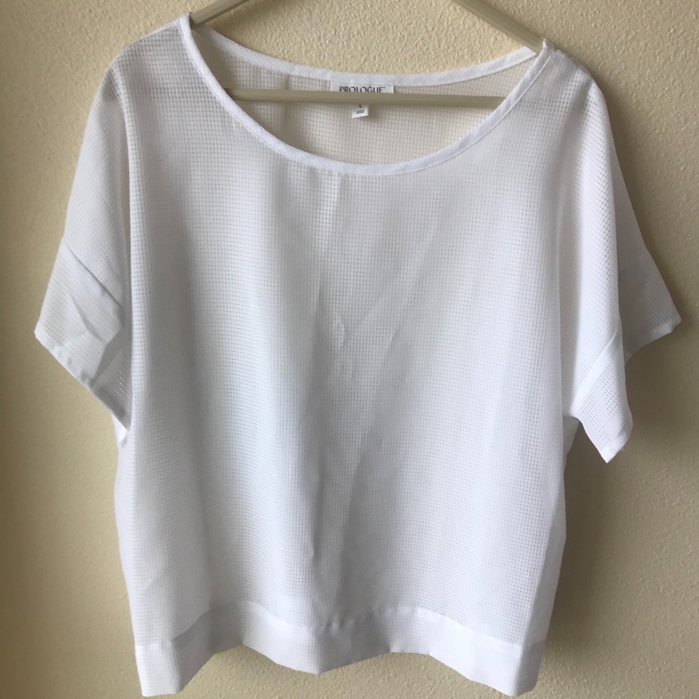 Prologue | Sheer White Tee